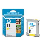 Inkoustová náplň HP 11 žlutá (C4838AE)