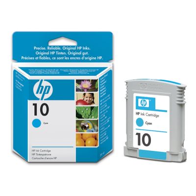 HP 10 azurová inkoustová kazeta (28 ml) (C4841AE)
