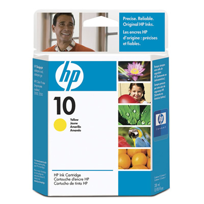 HP 10 žlutá inkoustová kazeta (C4842A)