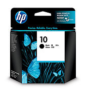 Inkoustová náplň HP 10 černá (C4844A)