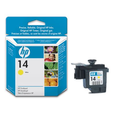HP 14 žlutá tisková hlava s dlouhou životností (C4923AE)