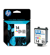 HP 14 tříbarevná inkoustová kazeta (C5010DE)