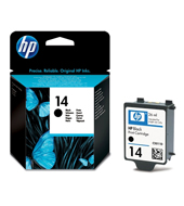 HP 14 černá inkoustová kazeta (C5011DE)