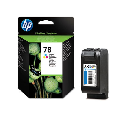 HP 78 tříbarevná inkoustová tisková kazeta (38 ml) (C6578AE)