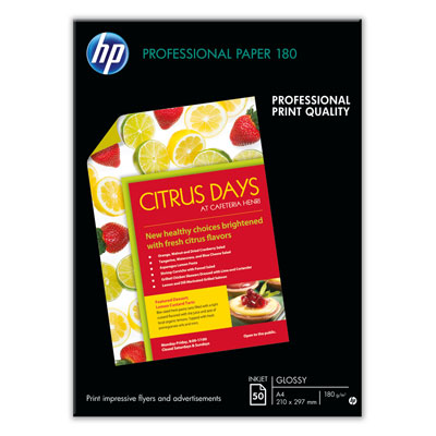 Lesklý papír HP Professional -&nbsp;50 listů A4 (C6818A)