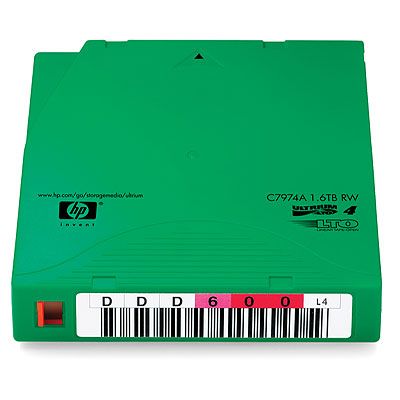 HP Ultrium páska, 1&nbsp;600 GB, custom Prelabelled, 20 kusů (C7974AL)