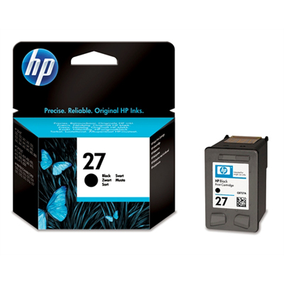 Inkoustová náplň HP 27 černá (C8727AE)