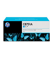 HP C8751A Azurová inkoustová kazeta (C8751A)