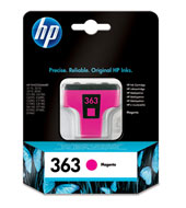 Inkoustová náplň HP 363 purpurová (C8772EE)