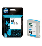 Inkoustová náplň HP 88 azurová (C9386AE)