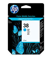 Inkoustová náplň HP 38 azurová (C9415A)