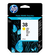 Inkoustová náplň HP 38 žlutá (C9417A)