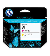 Tisková hlava HP 91 purpurová a žlutá (C9461A)
