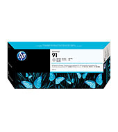Inkoustová náplň HP 91 světle šedá (C9466A)