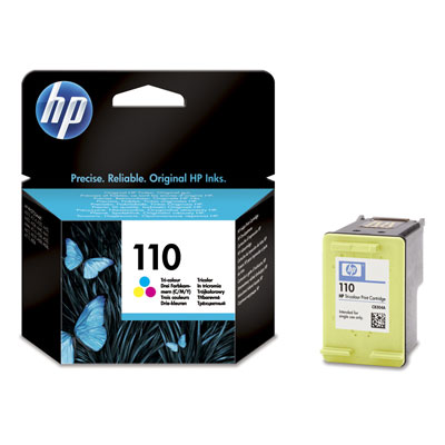 Inkoustová náplň HP 110 tříbarevná (CB304AE)