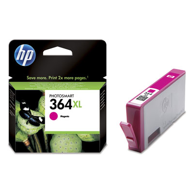 Inkoustová náplň HP 364XL purpurová (CB324EE)