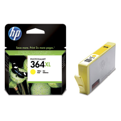 Inkoustová náplň HP 364XL žlutá (CB325EE)