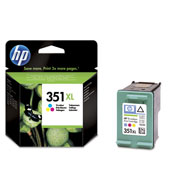 Inkoustová náplň HP 351XL tříbarevná (CB338EE)