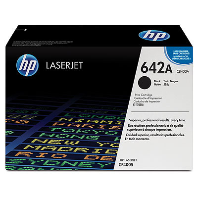 Toner HP 642A černý (CB400A)
