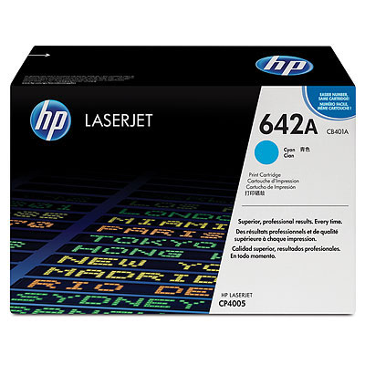 Toner HP 642A azurový (CB401A)
