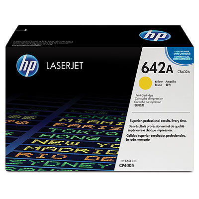 Toner HP 642A žlutý (CB402A)