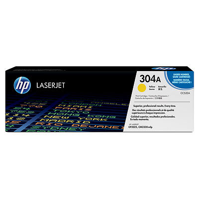 Toner do tiskárny HP 304A žlutý (CC532A)