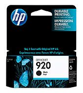 Inkoustová náplň HP 920 černá (CD971AE)