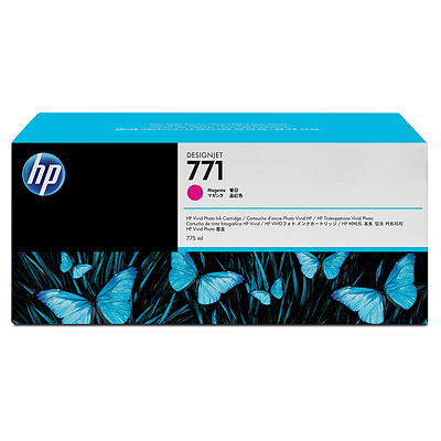 Inkoustová náplň HP 771 purpurová (CE039A)