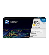 Toner HP 650A žlutý (CE272A)