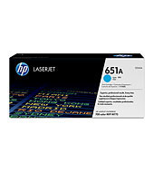 Toner HP 651A azurový (CE341A)