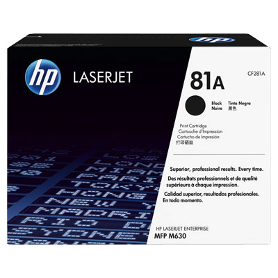 Toner do tiskárny HP 81A černý (CF281A)