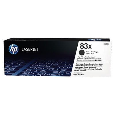 Toner HP 83X černý (CF283X)