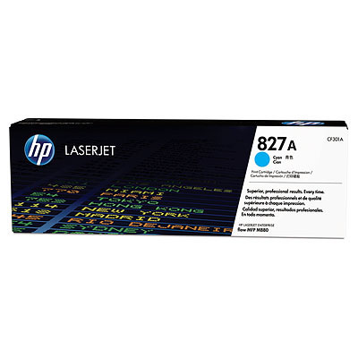 Toner do tiskárny HP 827A azurový (CF301A)