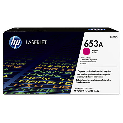 Toner do tiskárny HP 653A purpurový (CF323A)