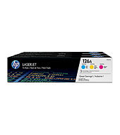 Toner HP 126A kombinované balení (CF341A)