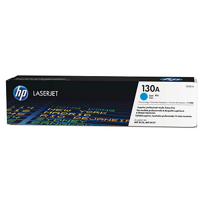 Toner HP 130A azurový (CF351A)