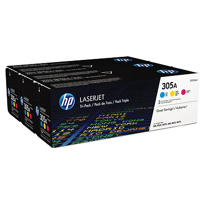 Toner HP 305A kombinované balení (CF370AM)