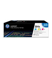 Toner do tiskárny HP 304A kombinované balení (CF372AM)