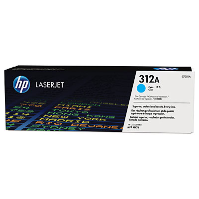 Toner do tiskárny HP 312A azurový (CF381A)