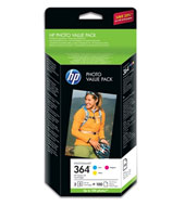 HP fotografická sada Photosmart řady 364 - 100 listů/10 x 15 cm (CG927EE)