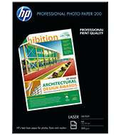 Fotopapír HP pro laserové tiskárny - lesklý, 100 listů A4 (CG966A)