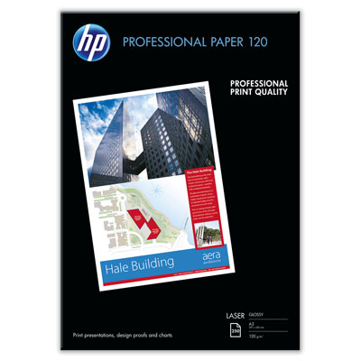 Profesionální lesklý papír HP pro laserové tiskárny -&nbsp;250 listů A3 (CG969A)