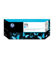 Inkoustová náplň HP 772 azurová (CN636A)