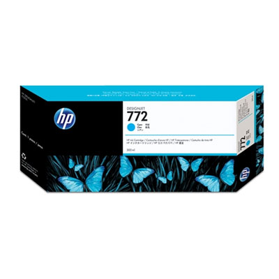 Inkoustová náplň HP 772 azurová (CN636A)