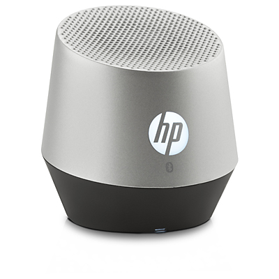 Přenosný reproduktor HP S6000 Mini Bluetooth, stříbrný (E5M84AA)