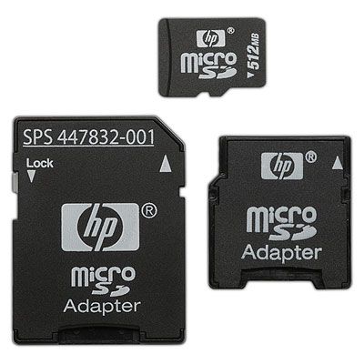 HP 512 MB Micro SecureDigital (SD) paměťová karta (FA875AA)