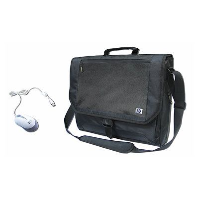 HP 17&quot; Messenger Case Bundle - brašna a myš (FK696AA)