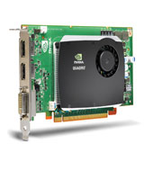 NVIDIA Quadro FX580 512MB, 2x Display Port, DVI-I (dual link) (FY945AA)