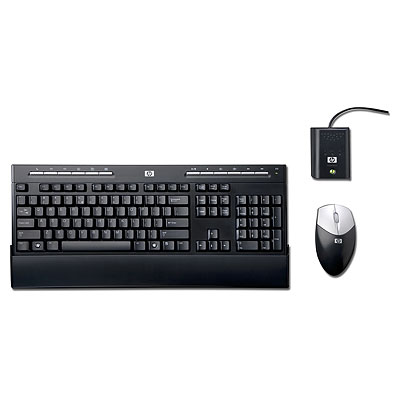 HP Multimediální bezdrátová klávesnice a myš (ENG) (GM322AA)