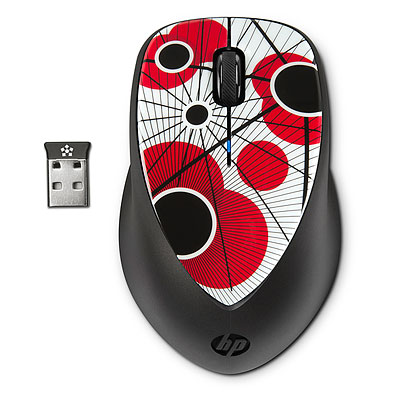 Bezdrátová myš HP x4000 - Poppy (H2F39AA)